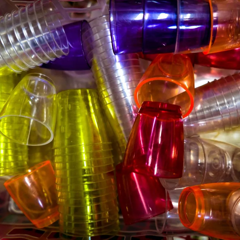Vasos acrílicos x6
